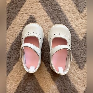 Toddler Girls Classic White Mary Janes